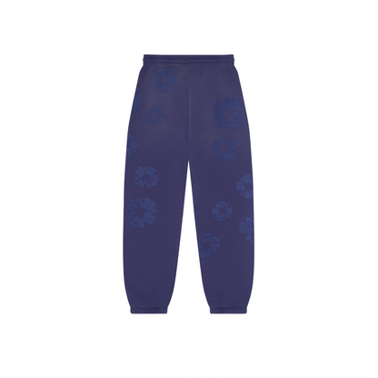 Denim Tears Mono Cotton Wreath Sweatpants Washed Blue