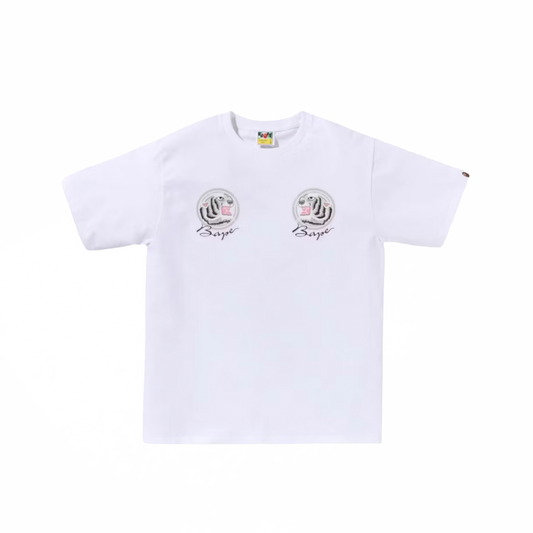 Bape Tiger Souvenir Tee White
