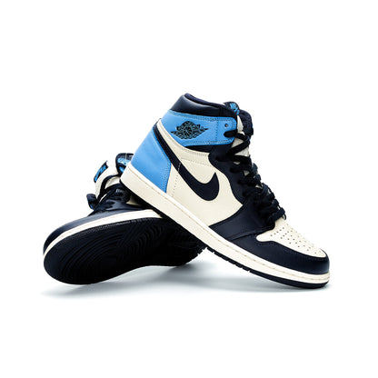 Jordan 1 Retro High Obsidian UNC