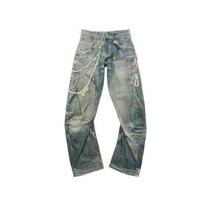 ACNE Loose Fit Jeans 1981 Candy Chains