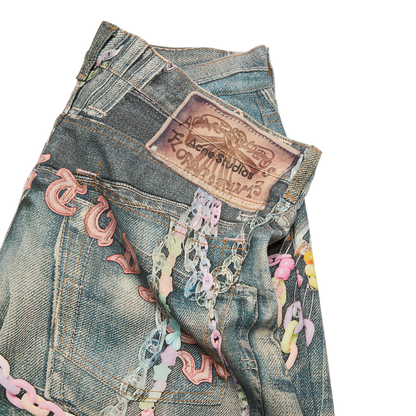ACNE Loose Fit Jeans 1981 Candy Chains