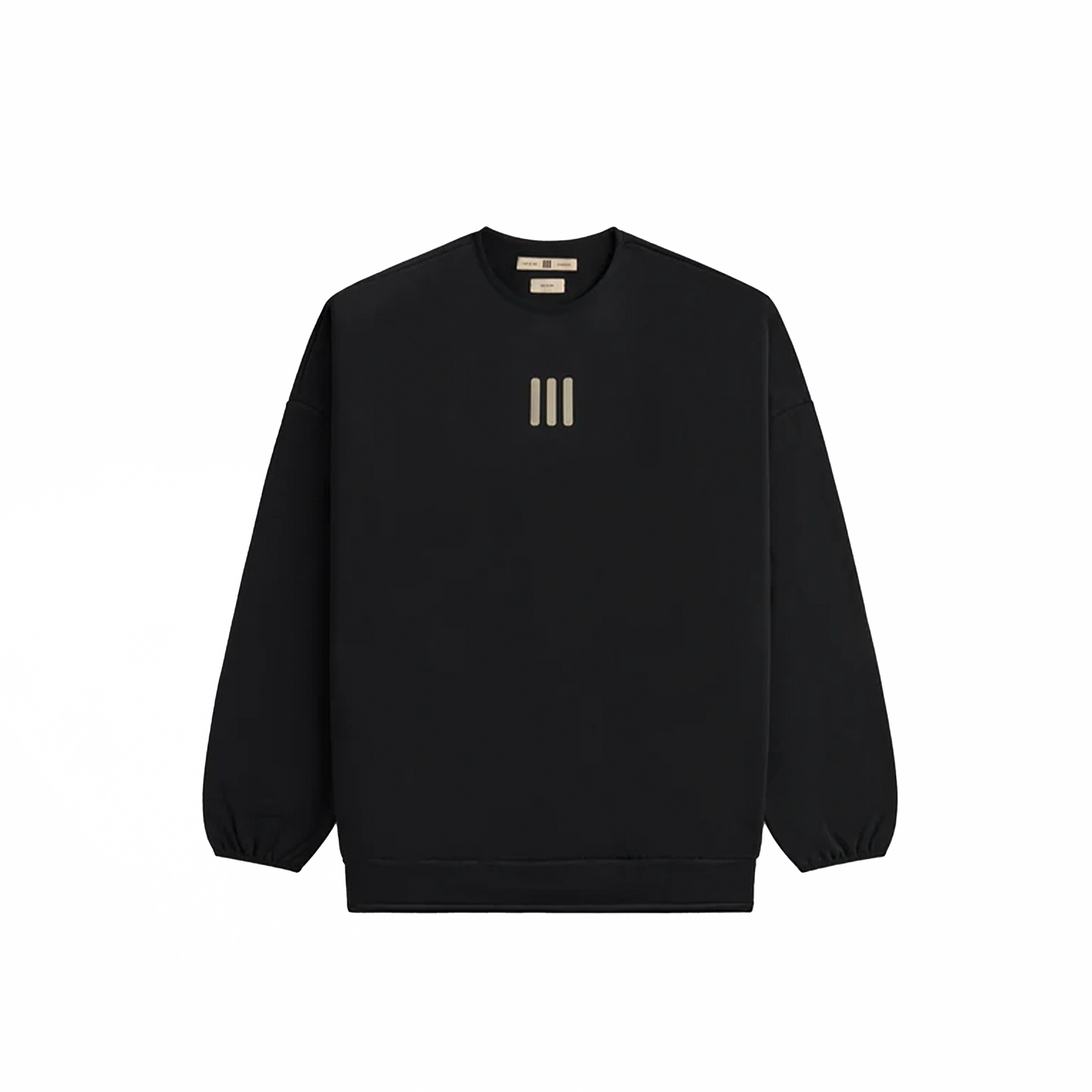 Adidas Fear of God Athletics Suede Fleece Crewneck Black