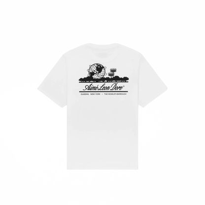 Aimé Leon Dore SS Seasonal Unisphere Tee Bright White