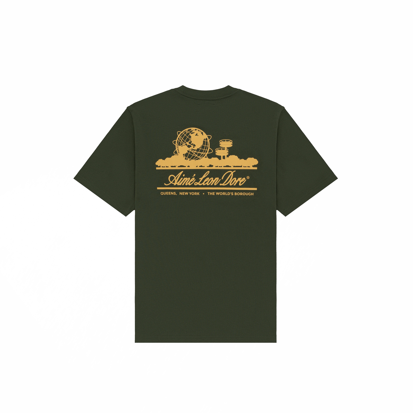Aimé Leon Dore SS Seasonal Unisphere Tee Kombu Green