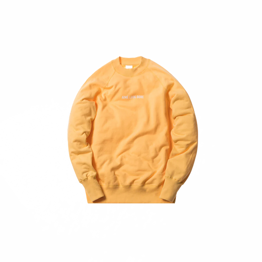 Aime Leon Dore Logo Crewneck Orange SS18