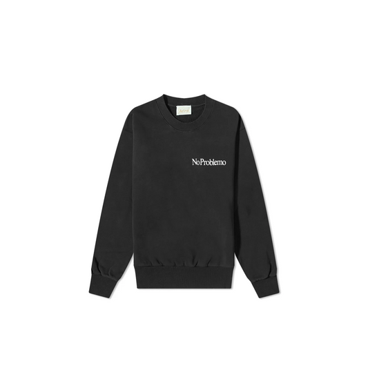 Aries Mini Problemo Sweatshirt Black