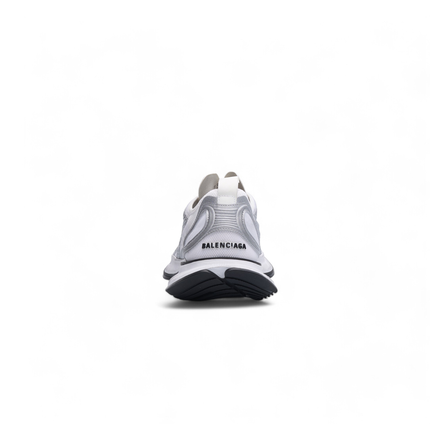 Balenciaga Men's Circuit Sneaker in White/silver