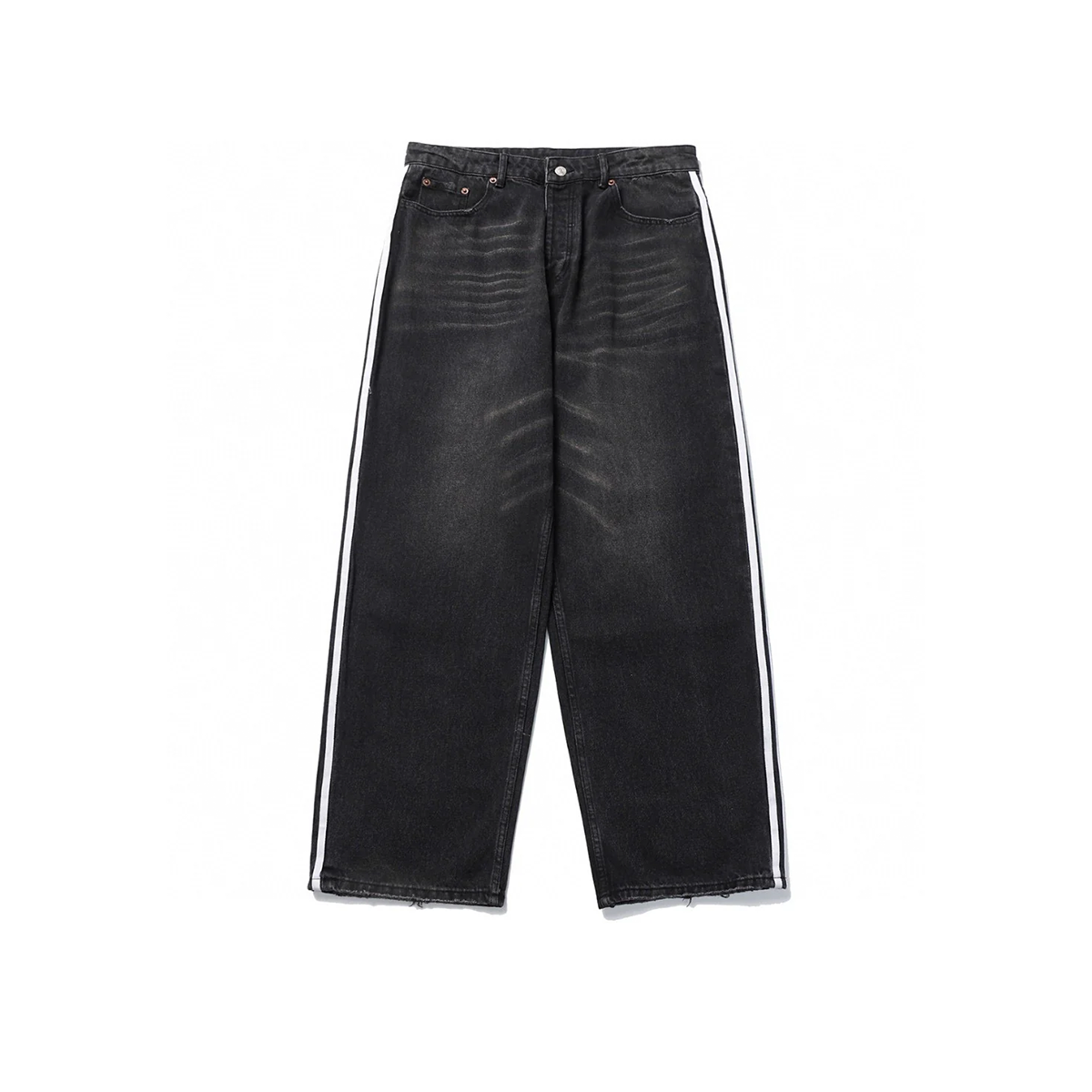 Balenciaga x adidas Large Baggy Pants Black