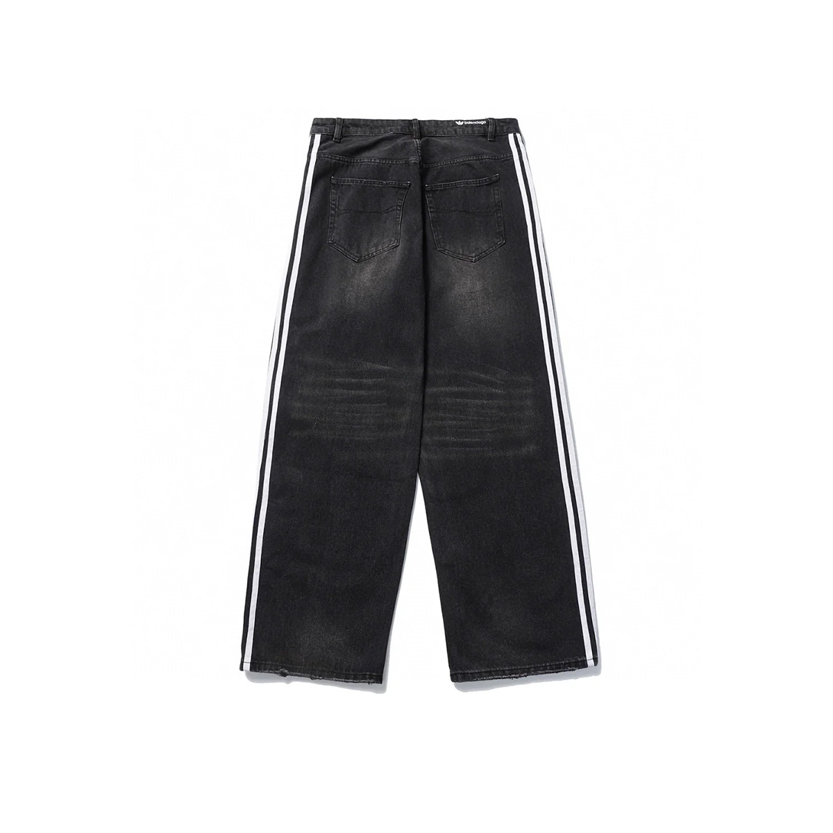 Balenciaga x adidas Large Baggy Pants Black