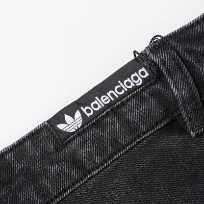 Balenciaga x adidas Large Baggy Pants Black