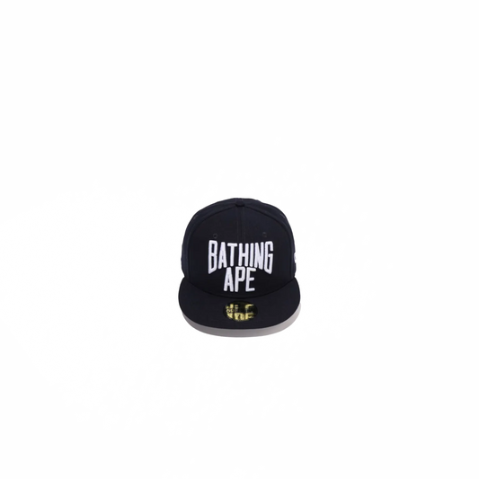 Bape x New Era NYC Logo 59Fifty Cap Navy