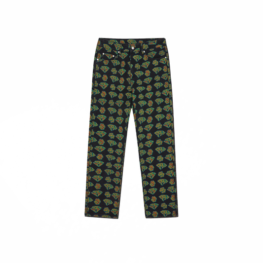 Billionaire Boys Club Heat Map Diamonds & Dollars Denim Pants Black