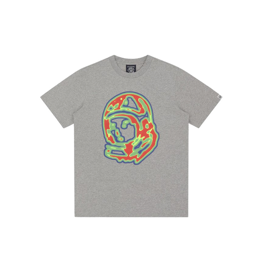 Billionaire Boys Club Heat Map Helmet Logo T-Shirt Heather Grey