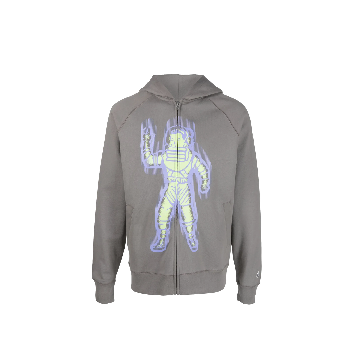 Billionaire Boys Club Standing Astro Zip Through Hoodie Grey
