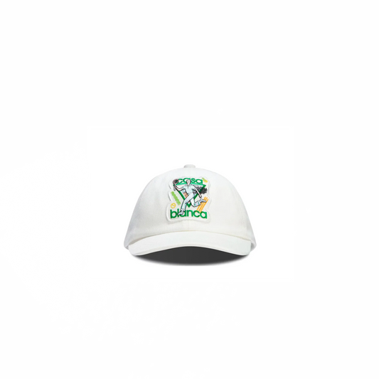 Casablanca Cap Le Jeu White