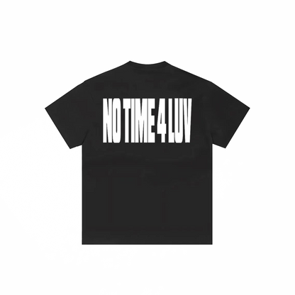 Corteiz No Time 4 Luv Tee Black
