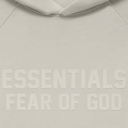 Fear of God Essentials Hoodie Smoke