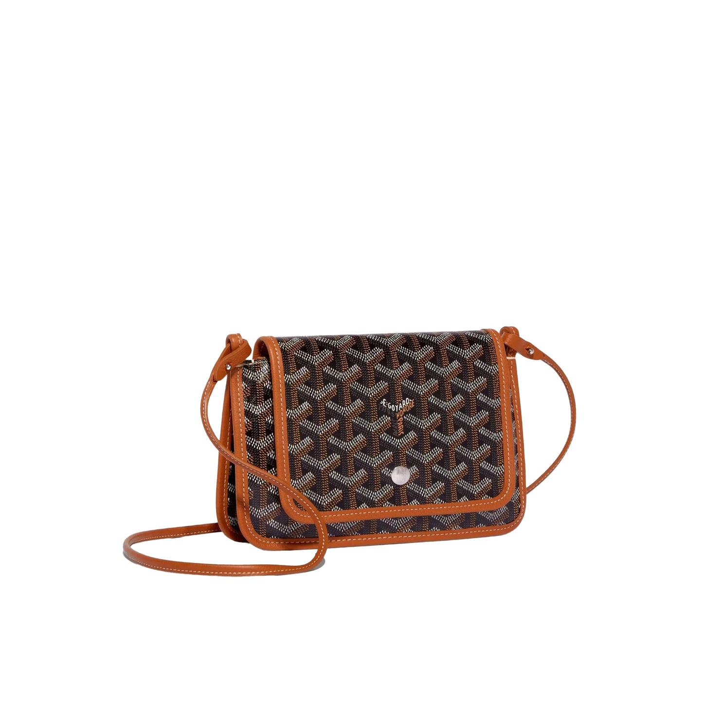 Goyard Plumet Pocket Wallet Black Tan