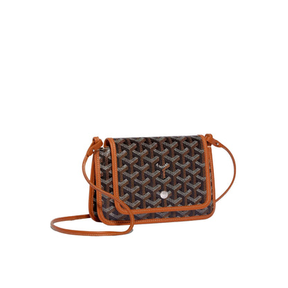 Goyard Plumet Pocket Wallet Black Tan