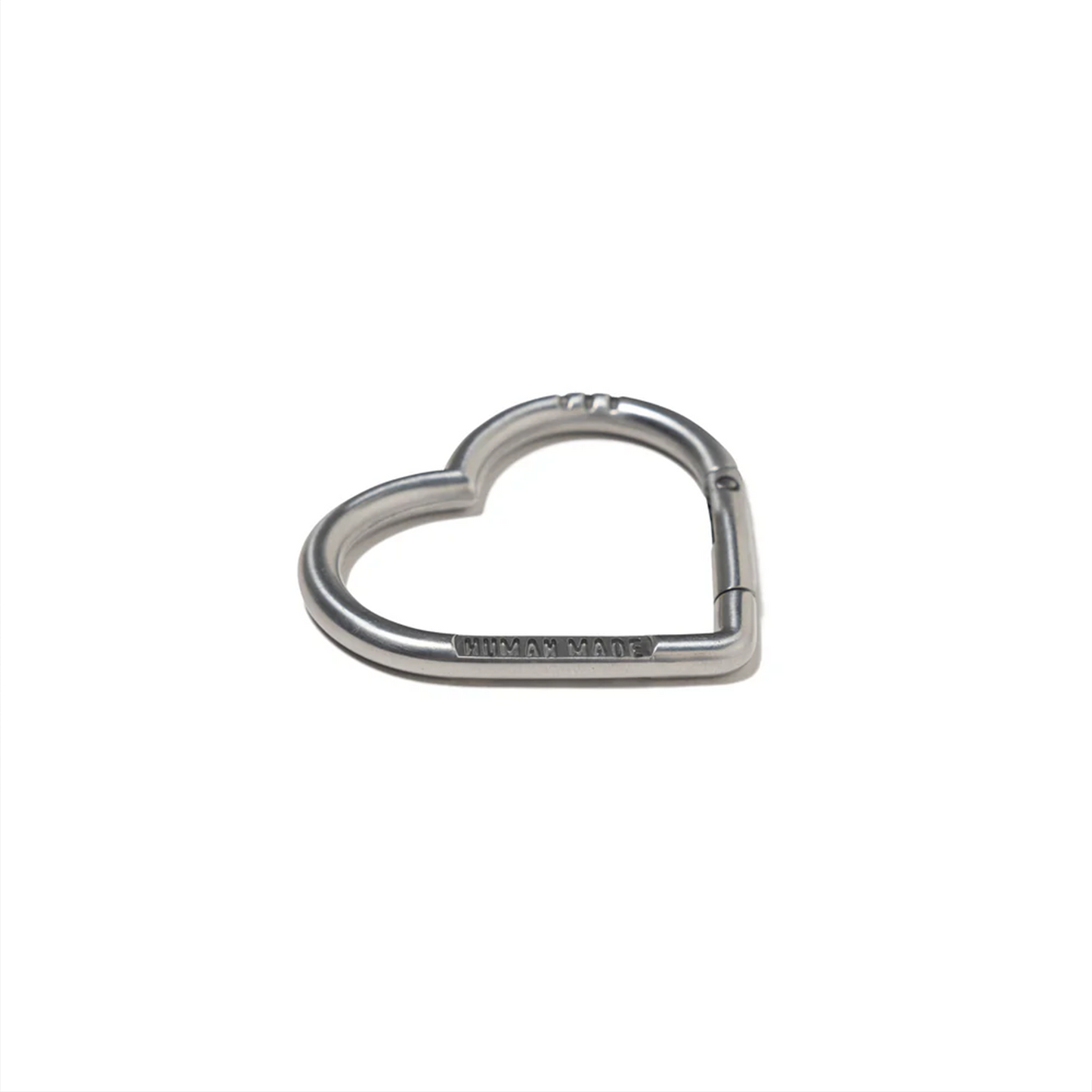Human Made Heart Carabiner Silver