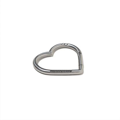 Human Made Heart Carabiner Silver