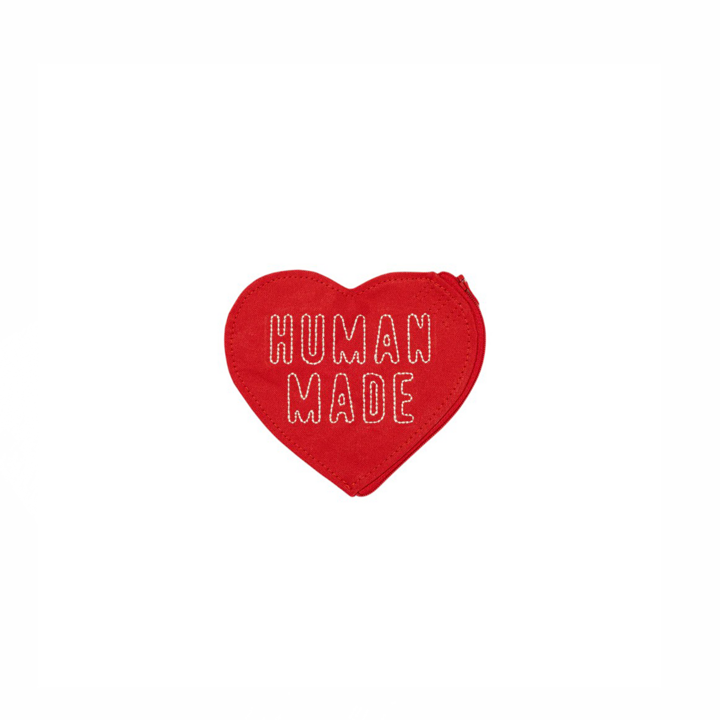 Human Made Heart Bank Pouch Red