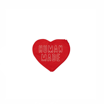 Human Made Heart Bank Pouch Red