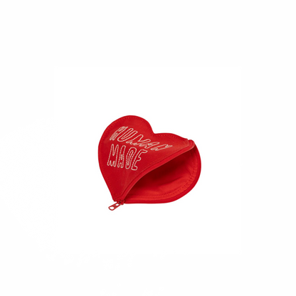Human Made Heart Bank Pouch Red