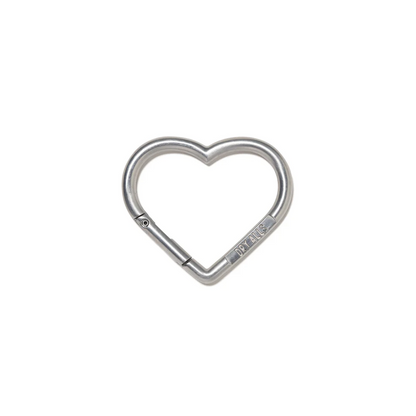Human Made Heart Carabiner Silver