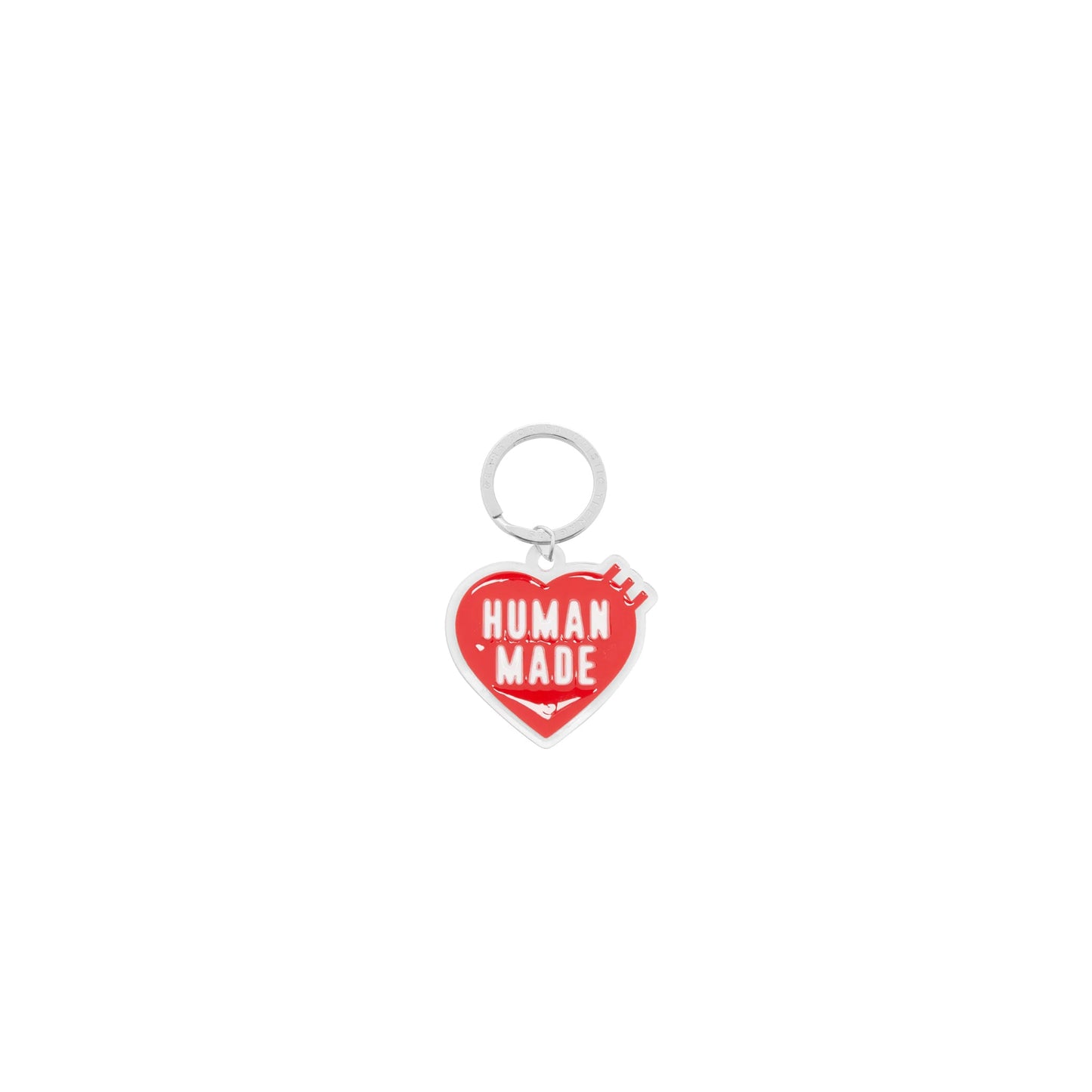 Human Made Heart Keyring Red