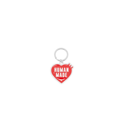 Human Made Heart Keyring Red