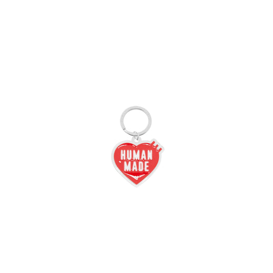 Human Made Heart Keyring Red
