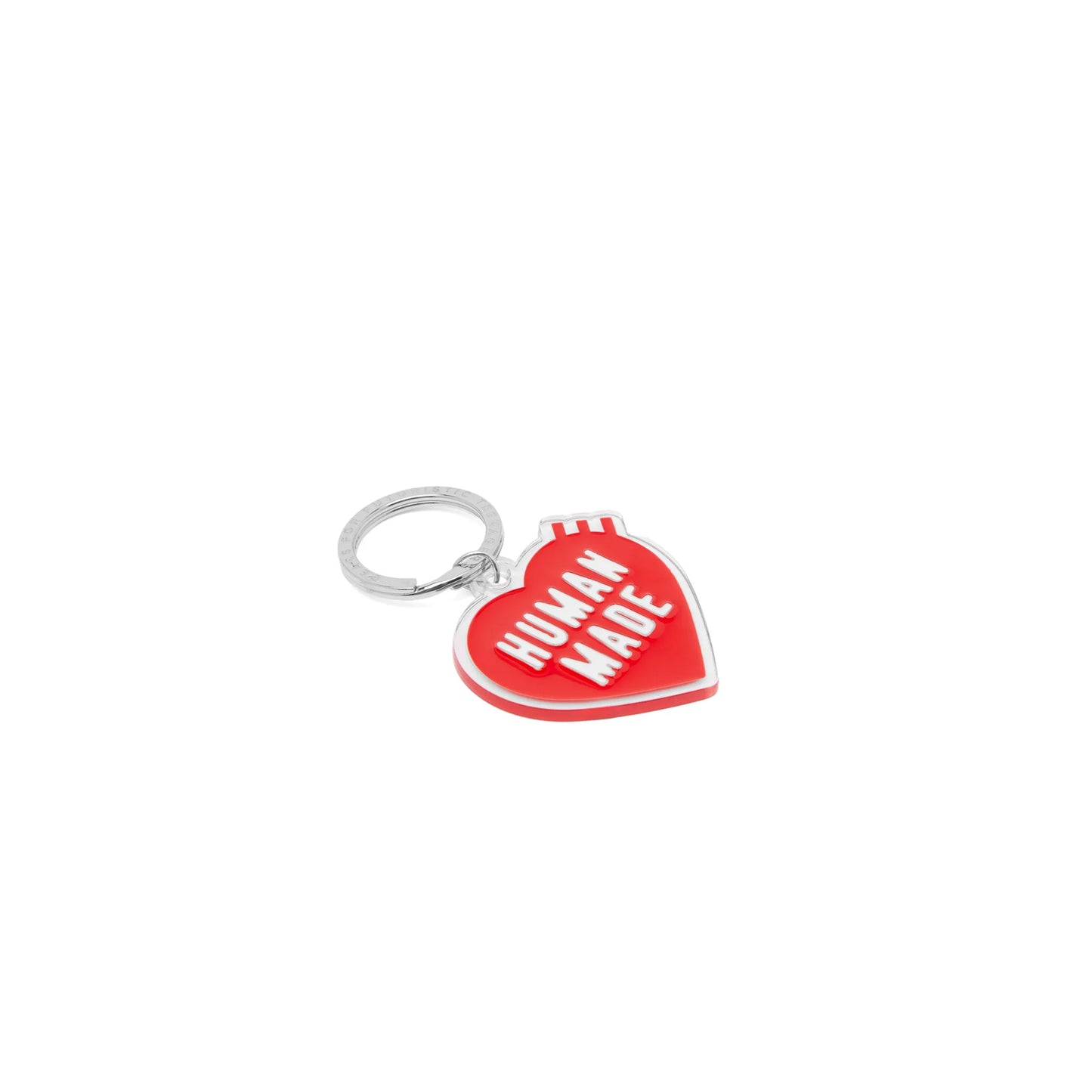 Human Made Heart Keyring Red