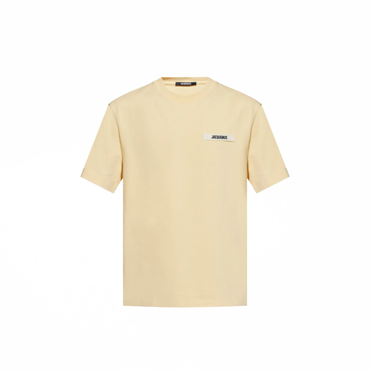 Jacquemus Le T-shirt Gros Grain Beige