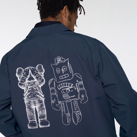 KAWS x Uniqlo Warhol Coach 476316 Jacket Navy