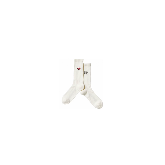 KAWS x Uniqlo Warhol 476519 Socks White