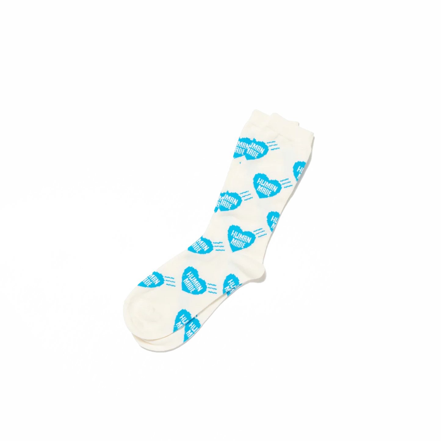 Human Made Heart Socks Blue