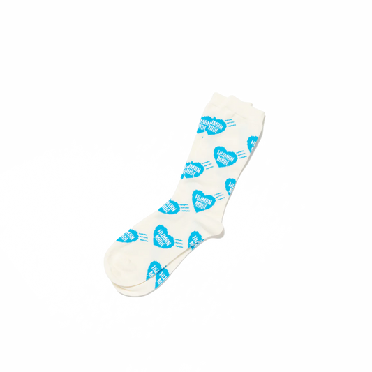 Human Made Heart Socks Blue