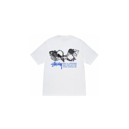 Stussy Shells Tee White