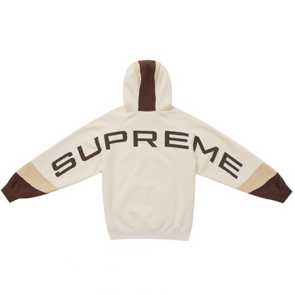 Supreme Paneled Hooded Sweatshirt (SS25) Natural