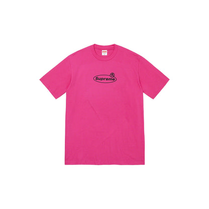 Supreme Warning Tee Magenta