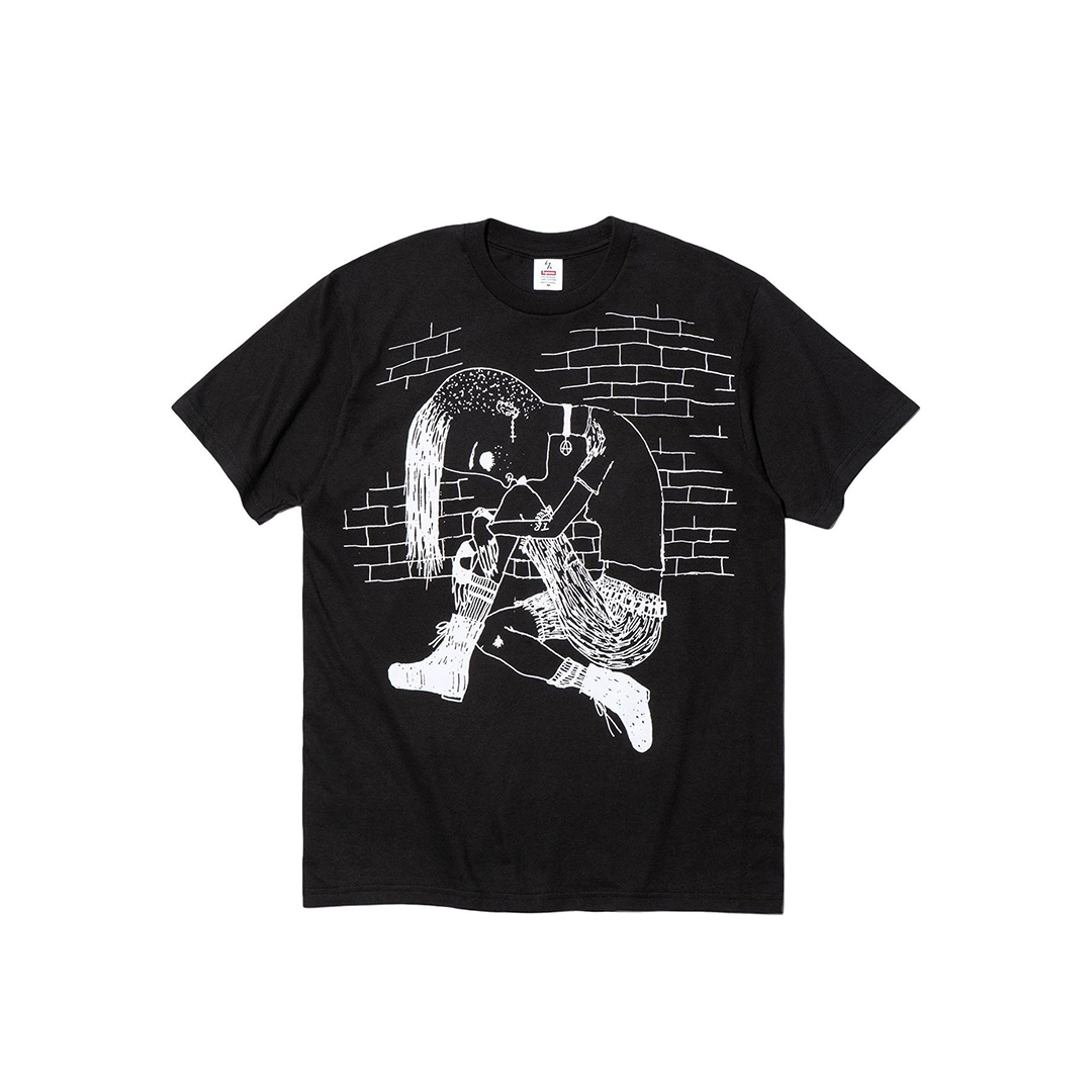 Supreme Y's by Yohji Yamamoto Thinker Tee Black