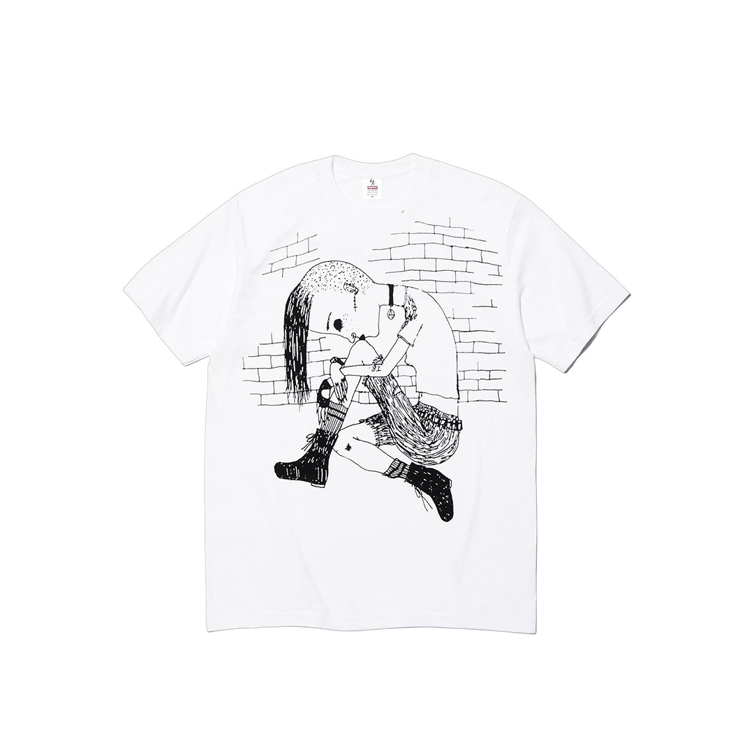 Supreme Y's by Yohji Yamamoto Thinker Tee White