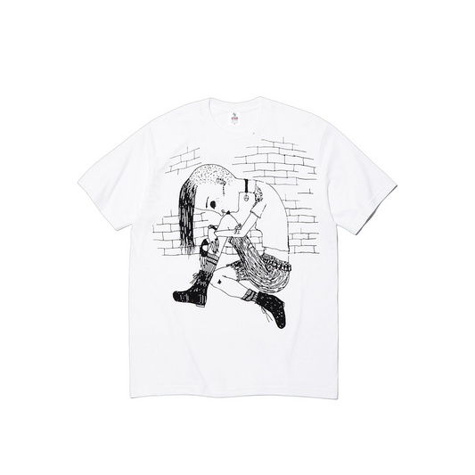 Supreme Y's by Yohji Yamamoto Thinker Tee White