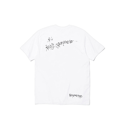 Supreme Y's by Yohji Yamamoto Thinker Tee White