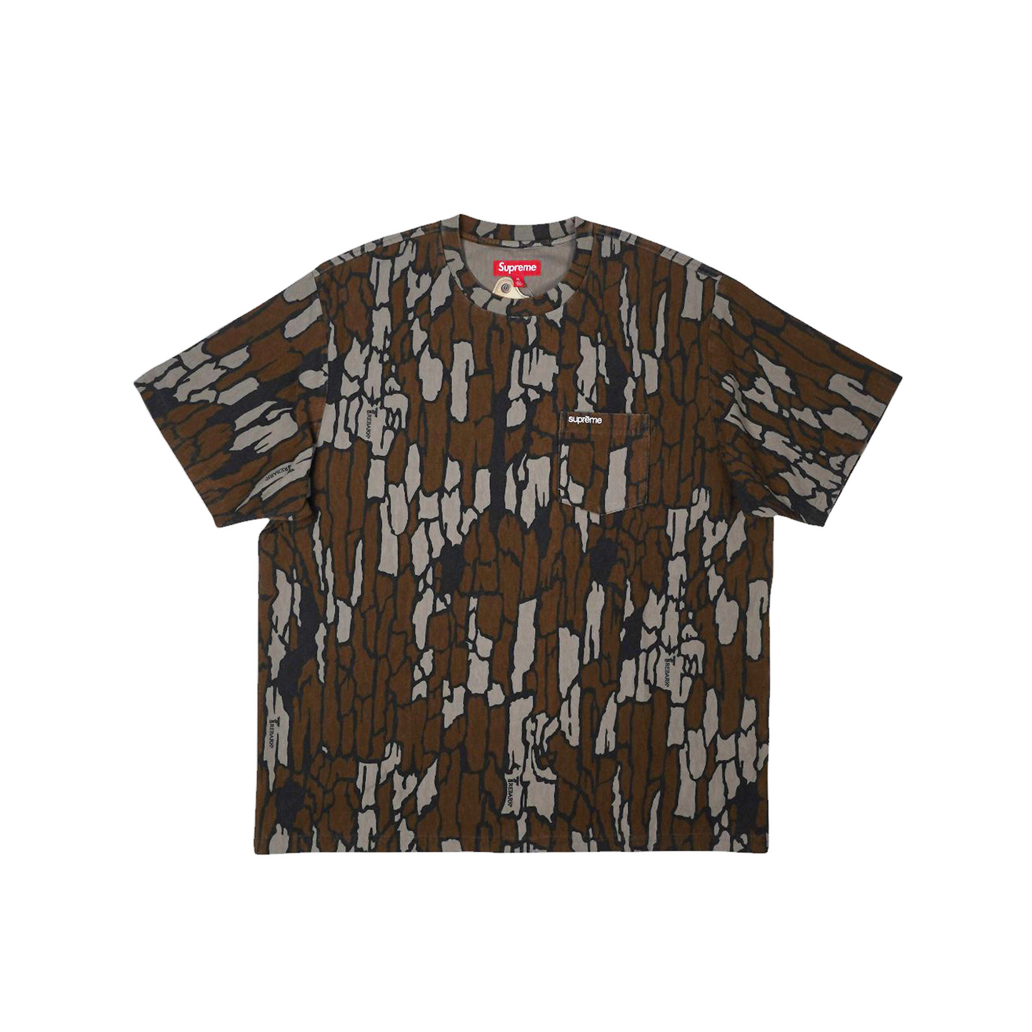 Supreme Pocket Tee Mossy Oak Trebark Camo