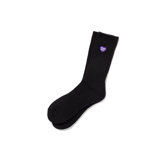 Human Made Pile Socks Black/Purple