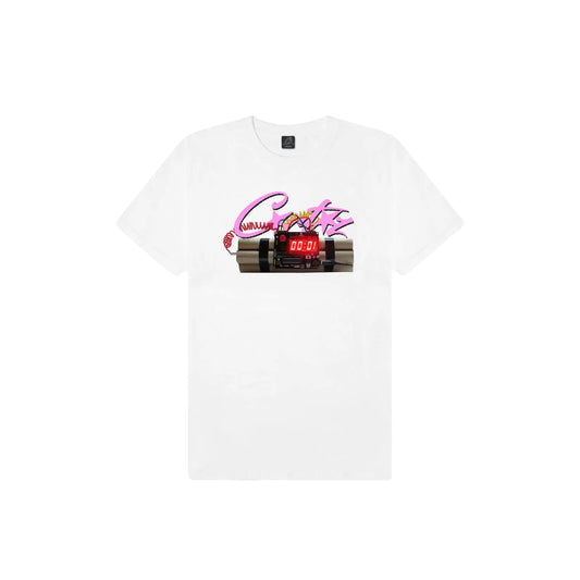 Corteiz No Time 4 Luv Tee White