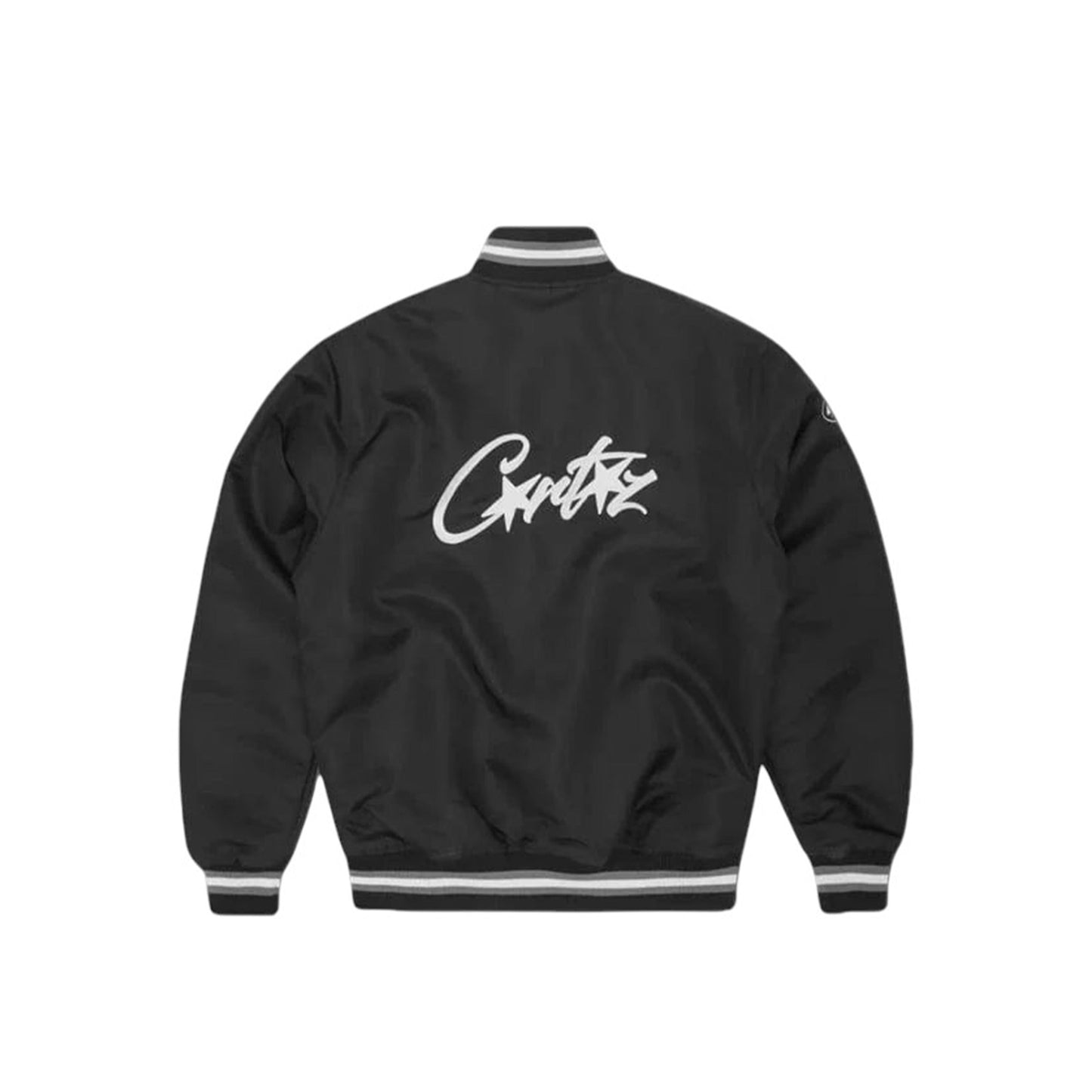 Corteiz Stadium Jacket Black