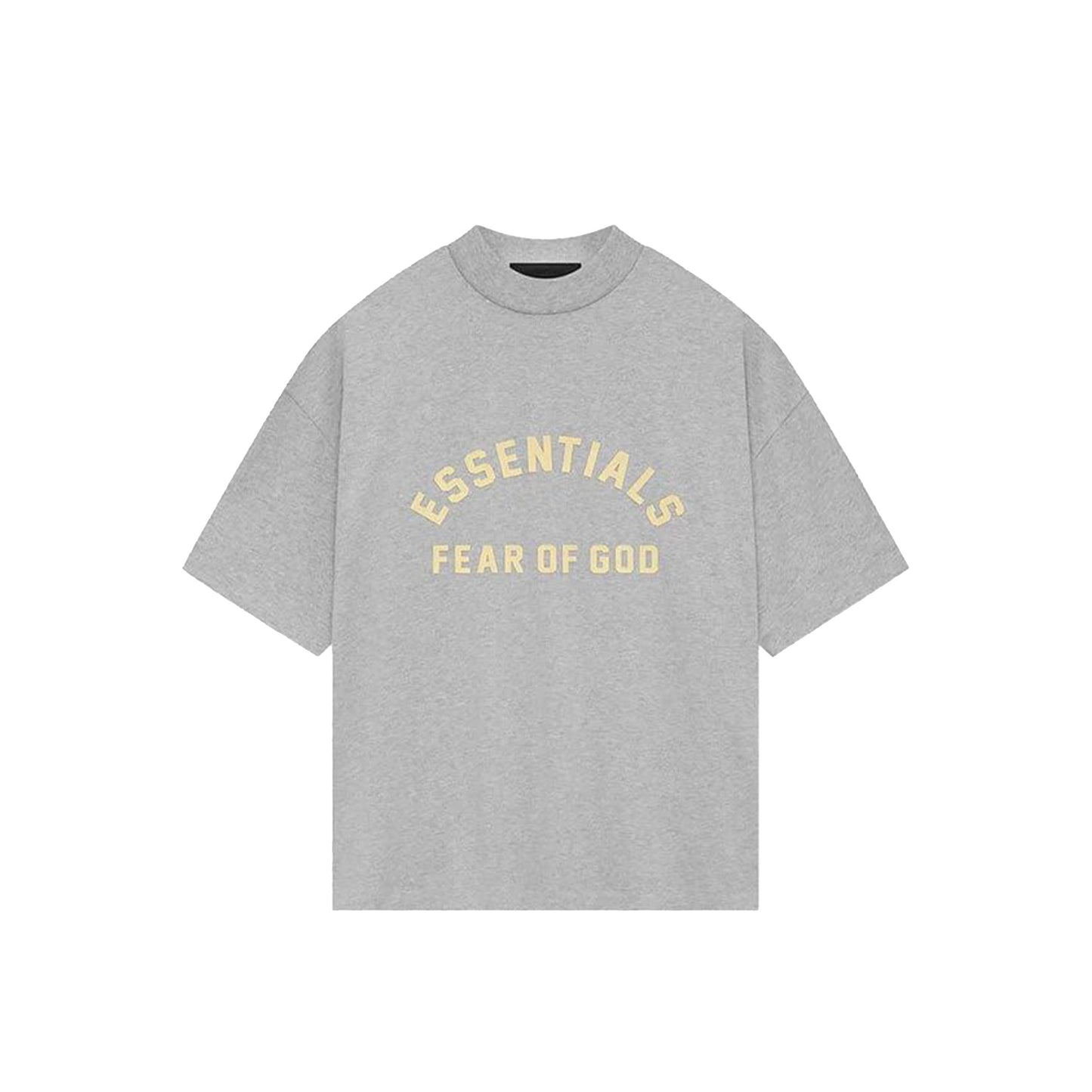 Fear of God Essentials Heavy Jersey Crewneck Tee Light Heather